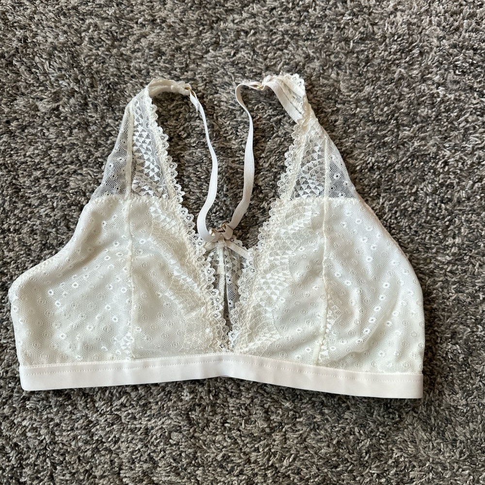 Sophie B. White Lace Bralette